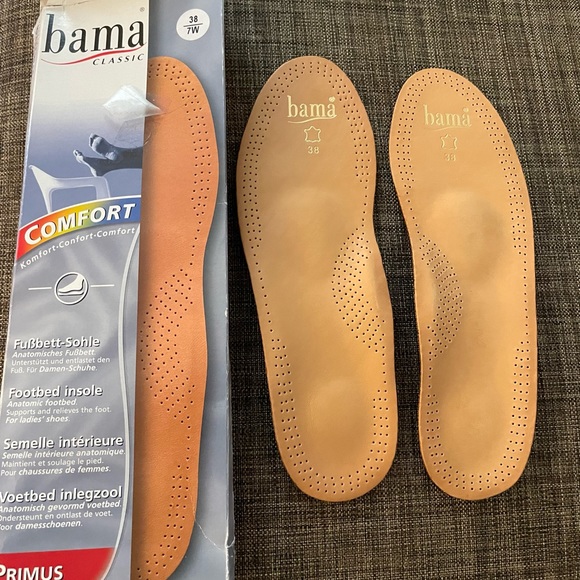 Bama leather insoles (size 38/7W) - Picture 2 of 4
